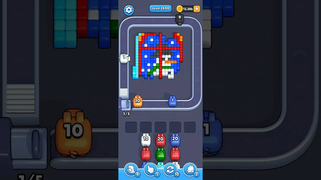Pixel Flow Level 2400 Solution: Complete Walkthrough & Guide