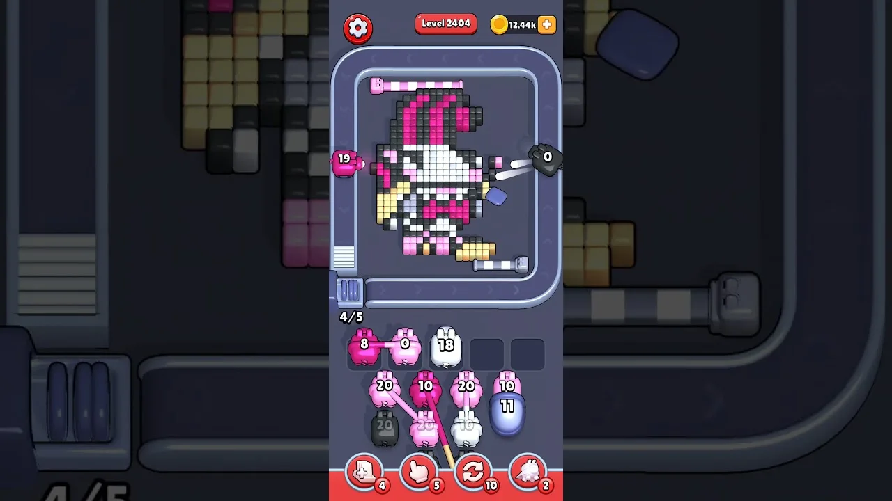 Pixel Flow Level 2404 Solution & Walkthrough Guide