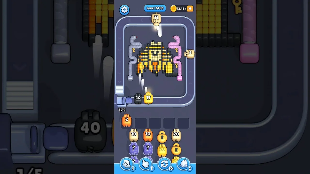 Pixel Flow Level 2405 Solution: Complete Walkthrough Guide