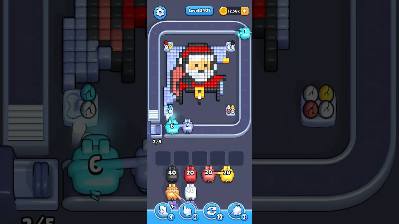 Pixel Flow Level 2407 Solution: Complete Walkthrough & Guide