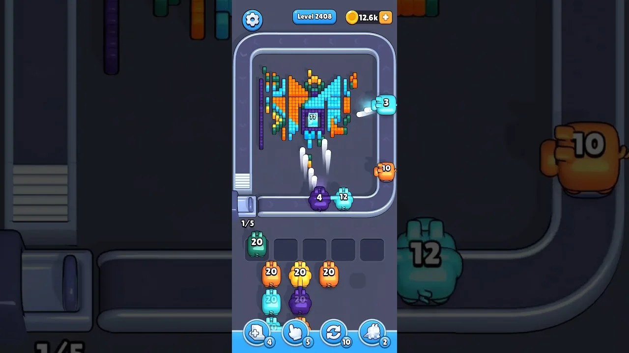Pixel Flow Level 2408 Solution & Walkthrough Guide