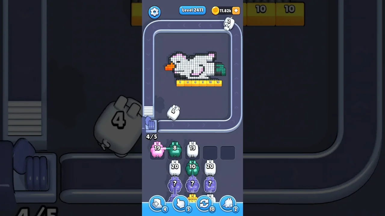 Pixel Flow Level 2411 Solution: Complete Walkthrough & Guide
