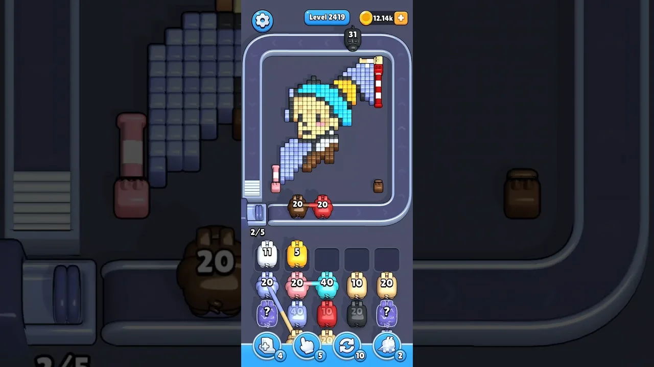 Pixel Flow Level 2419 Solution: Expert Walkthrough & Guide