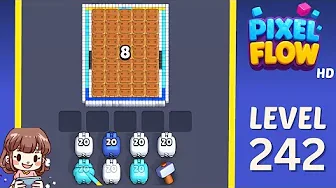 Pixel Flow Level 242 Solution: Complete Walkthrough & Guide