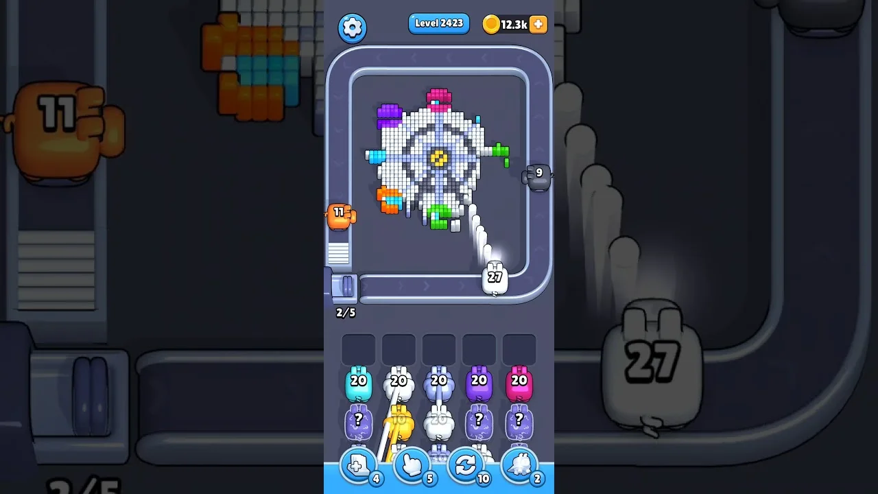 Pixel Flow Level 2423 Solution: Complete Walkthrough & Guide