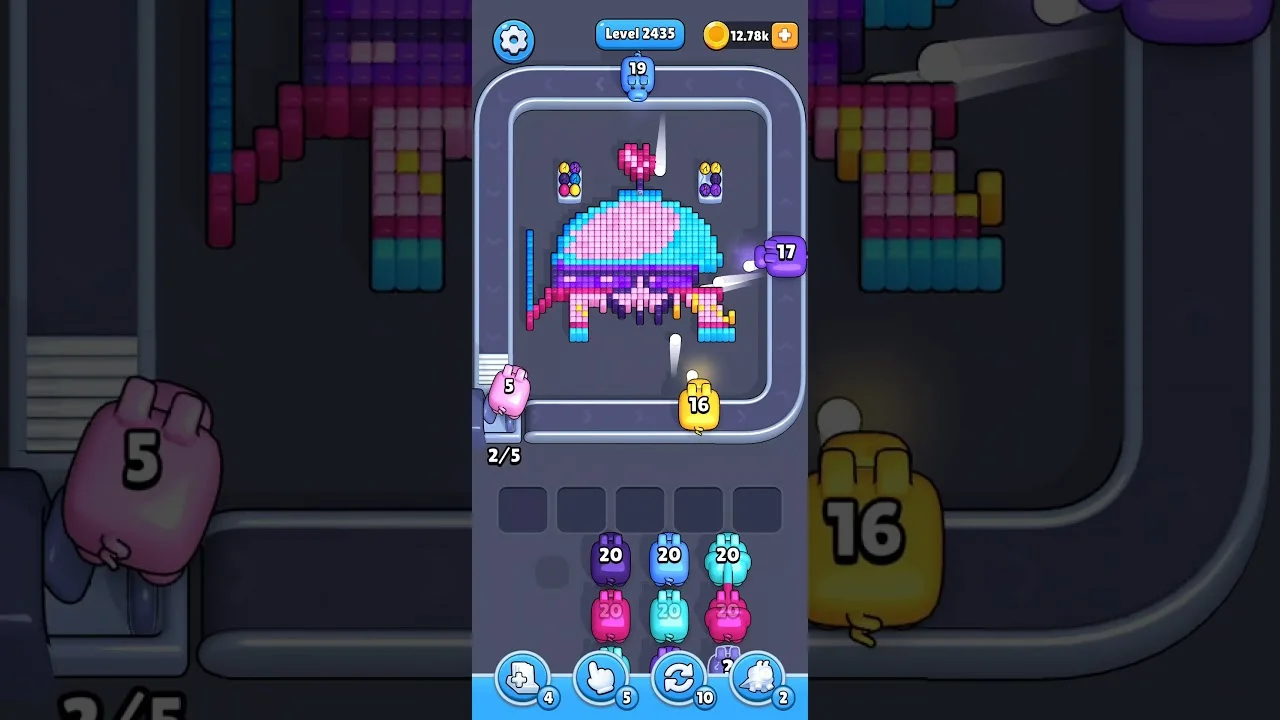 Pixel Flow Level 2435 Solution: Complete Walkthrough & Guide