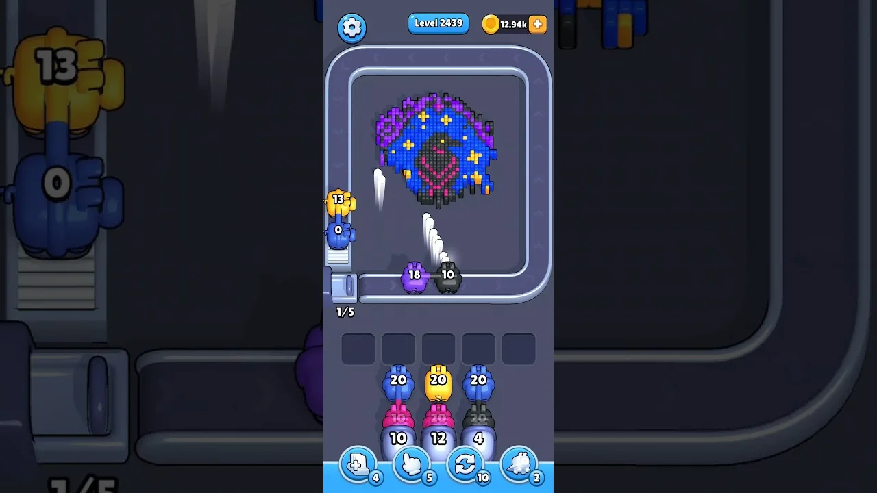 Pixel Flow Level 2439 Solution: Complete Walkthrough & Guide