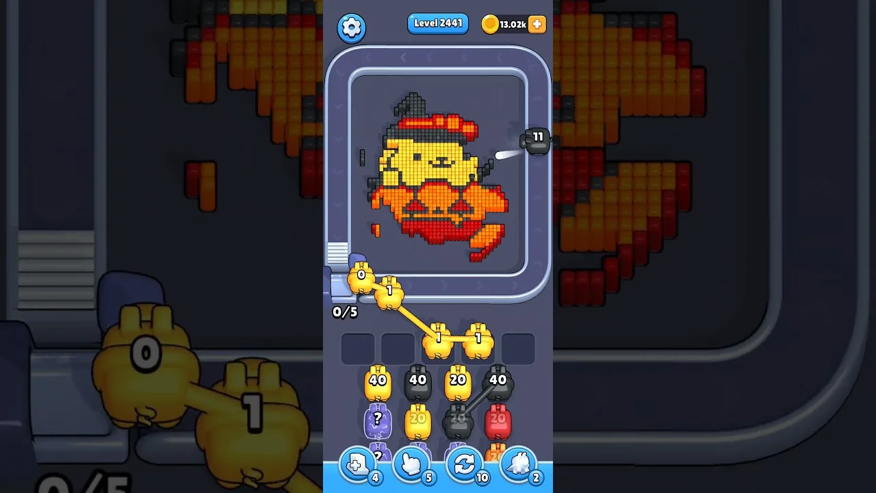 Pixel Flow Level 2441 Solution: Complete Walkthrough Guide