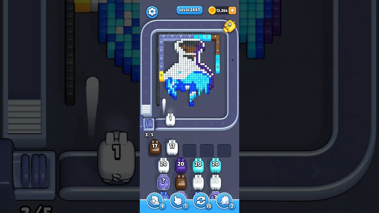 Pixel Flow Level 2447 Solution & Walkthrough Guide