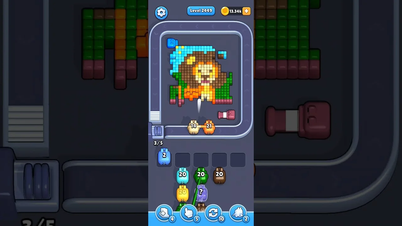 Pixel Flow Level 2449 Solution: Complete Walkthrough & Guide