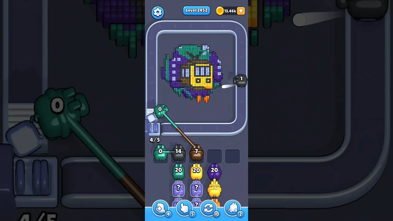 Pixel Flow Level 2452 Solution: Complete Walkthrough & Guide