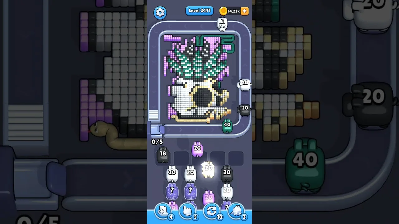 Pixel Flow Level 2471 Solution & Walkthrough Guide