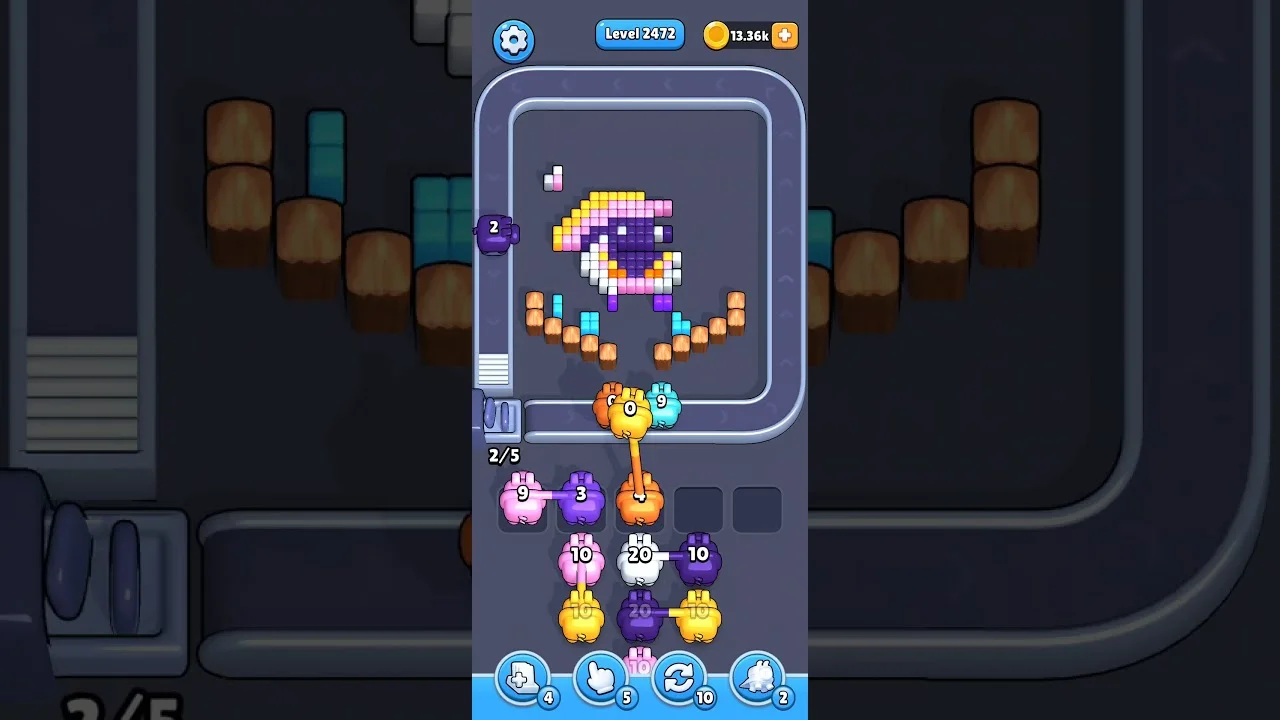 Pixel Flow Level 2472 Solution: Complete Walkthrough & Guide