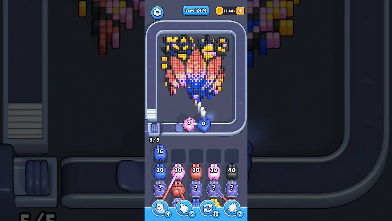 Pixel Flow Level 2474 Solution & Walkthrough Guide