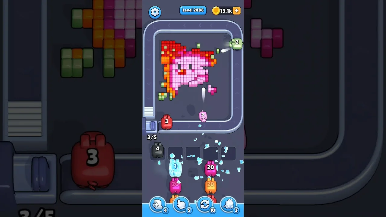 Pixel Flow Level 2488 Solution: Complete Walkthrough & Guide