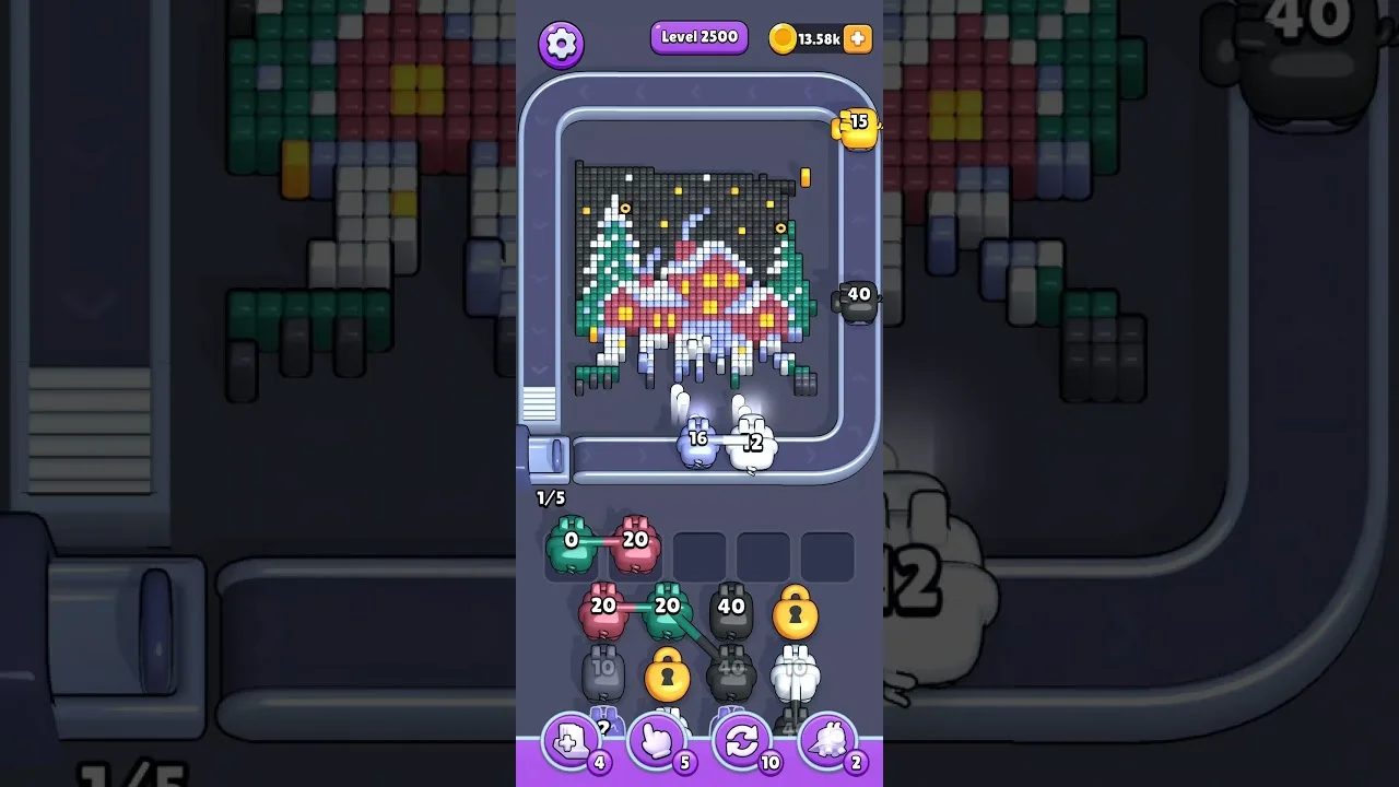 Pixel Flow Level 2500 Solution: Complete Walkthrough & Guide