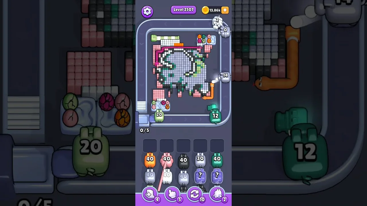Pixel Flow Level 2507 Solution: Complete Walkthrough & Guide