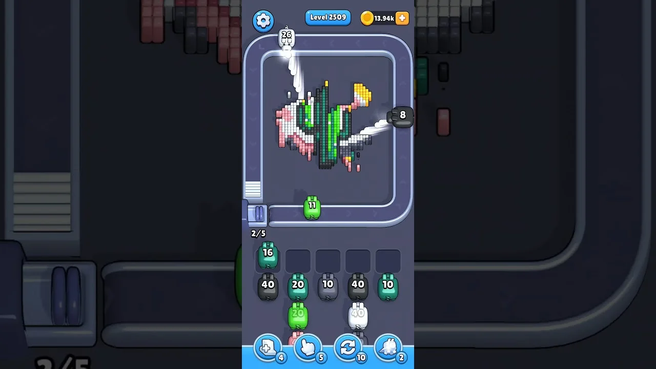 Pixel Flow Level 2509 Solution: Complete Walkthrough & Guide