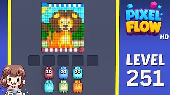 Pixel Flow Level 251 Solution & Walkthrough Guide