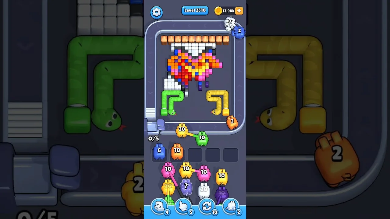 Pixel Flow Level 2510 Solution: Complete Walkthrough & Guide