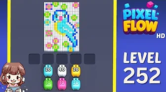 Pixel Flow Level 252 Solution & Walkthrough Guide