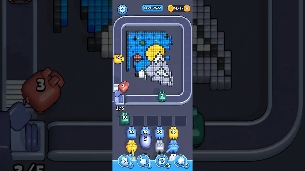 Pixel Flow Level 2522 Solution & Walkthrough Guide