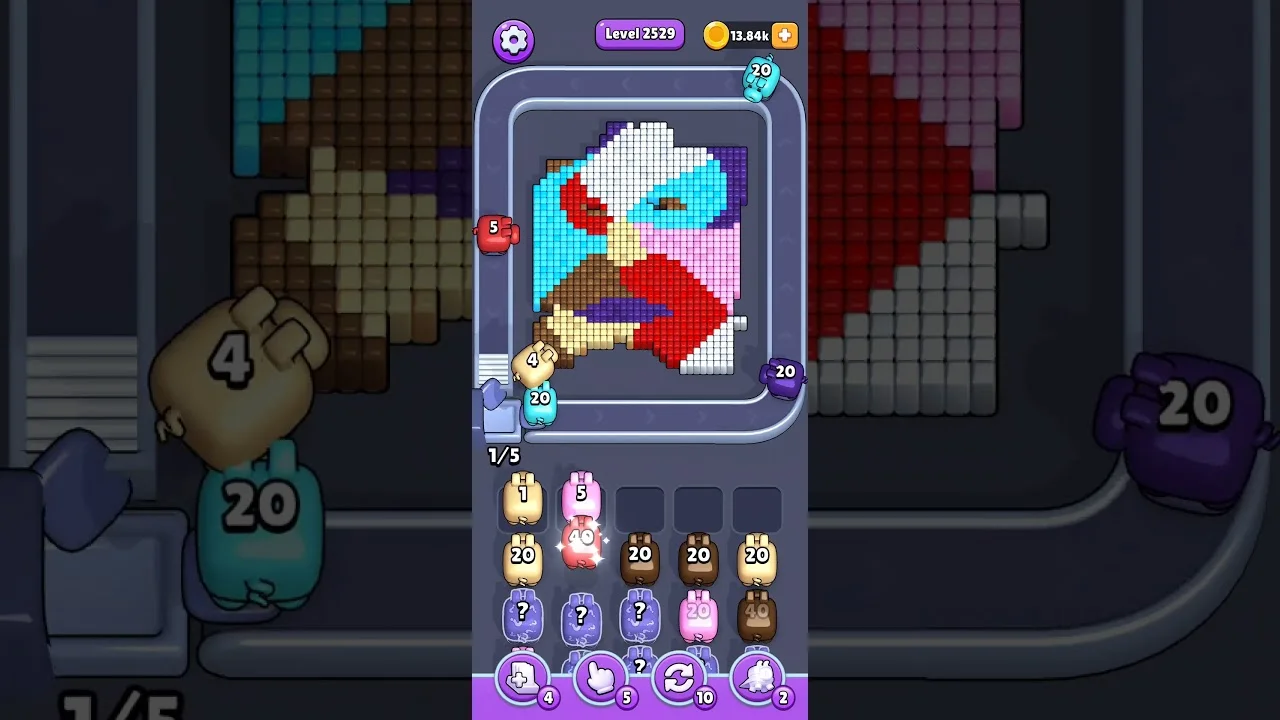 Pixel Flow Level 2529 Solution: Complete Walkthrough & Guide