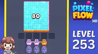 Pixel Flow Level 253 Solution & Walkthrough Guide
