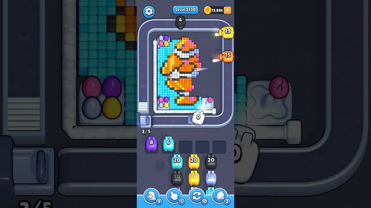 Pixel Flow Level 2530 Solution: Complete Walkthrough & Guide