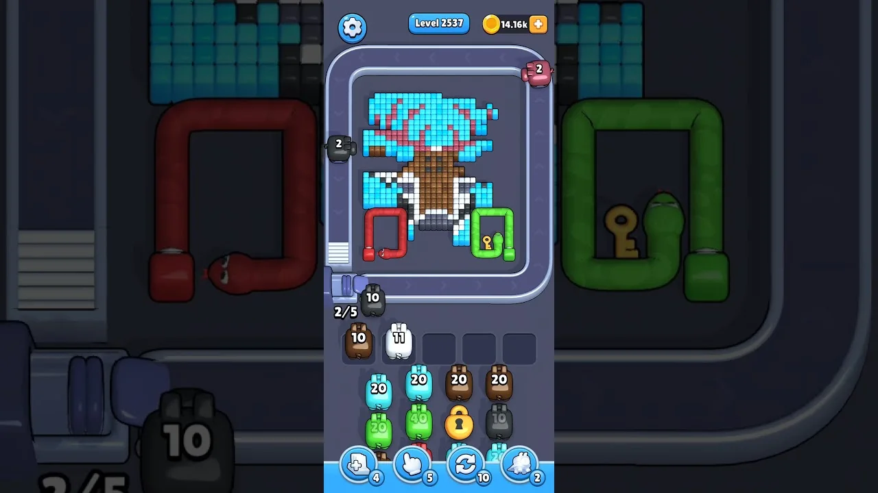 Pixel Flow Level 2537 Solution: Complete Walkthrough Guide