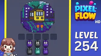 Pixel Flow Level 254 Solution: Complete Walkthrough & Guide