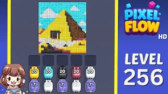 Pixel Flow Level 256 Solution: Complete Walkthrough & Guide