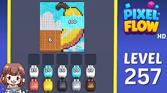 Pixel Flow Level 257 Solution: Complete Walkthrough & Guide