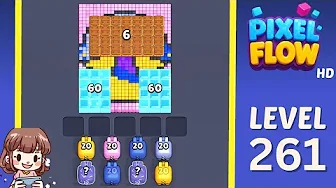 Pixel Flow Level 261 Solution & Walkthrough Guide