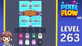 Pixel Flow Level 263 Solution: Complete Walkthrough & Guide