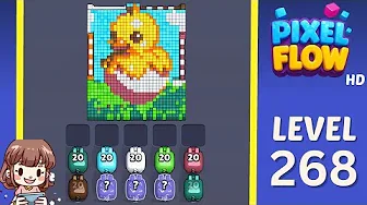 Pixel Flow Level 268 Solution: Complete Walkthrough & Guide