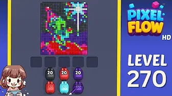 Pixel Flow Level 270 Solution: Complete Walkthrough & Guide