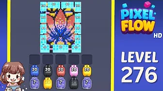 Pixel Flow Level 276 Solution & Walkthrough Guide