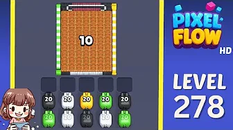 Pixel Flow Level 278 Solution & Walkthrough Guide