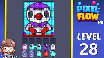 Pixel Flow Level 28 Solution: Complete Walkthrough Guide