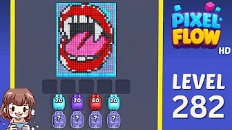 Pixel Flow Level 282 Solution: Complete Walkthrough & Guide