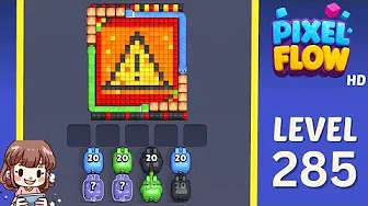 Pixel Flow Level 285 Solution: Complete Walkthrough & Guide