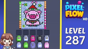 Pixel Flow Level 287 Solution: Complete Walkthrough & Guide