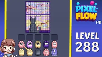Pixel Flow Level 288 Solution & Walkthrough Guide