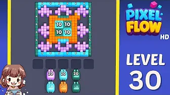 Pixel Flow Level 30 Solution: Complete Walkthrough & Guide