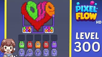 Pixel Flow Level 300 Solution & Walkthrough Guide