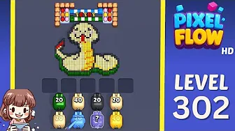 Pixel Flow Level 302 Solution: Complete Walkthrough Guide
