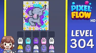 Pixel Flow Level 304 Solution: Complete Walkthrough & Guide