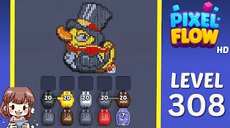 Pixel Flow Level 308 Solution: Complete Walkthrough & Guide