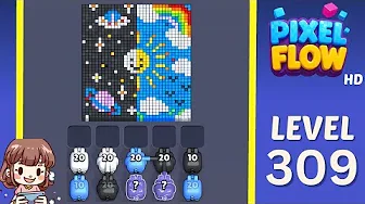 Pixel Flow Level 309 Solution: Complete Walkthrough & Guide